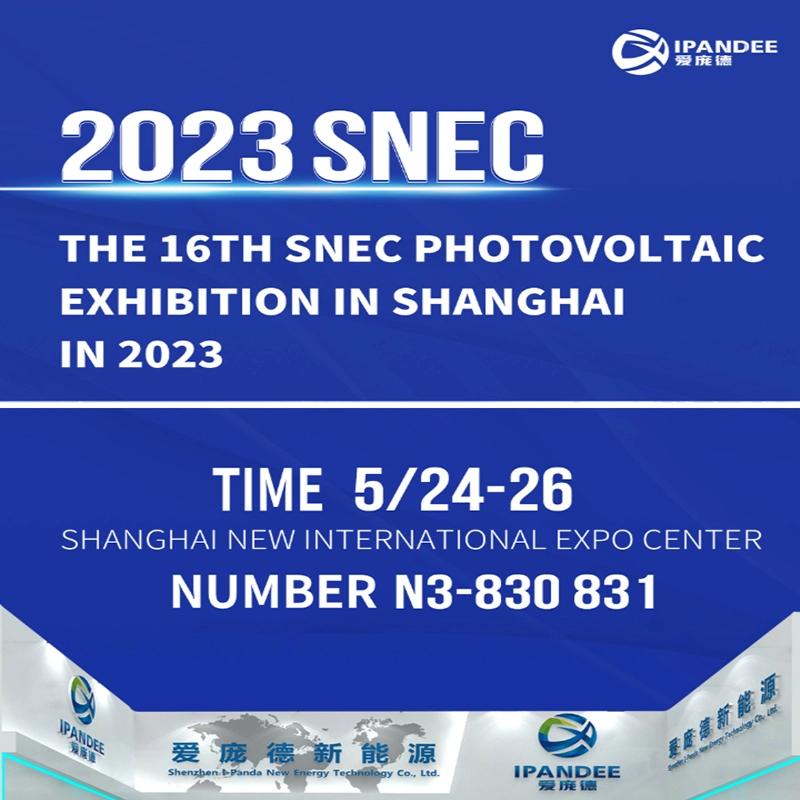 Die 16. SNEC Photovoltaik-Ausstellung in Shanghai im Jahr 2023